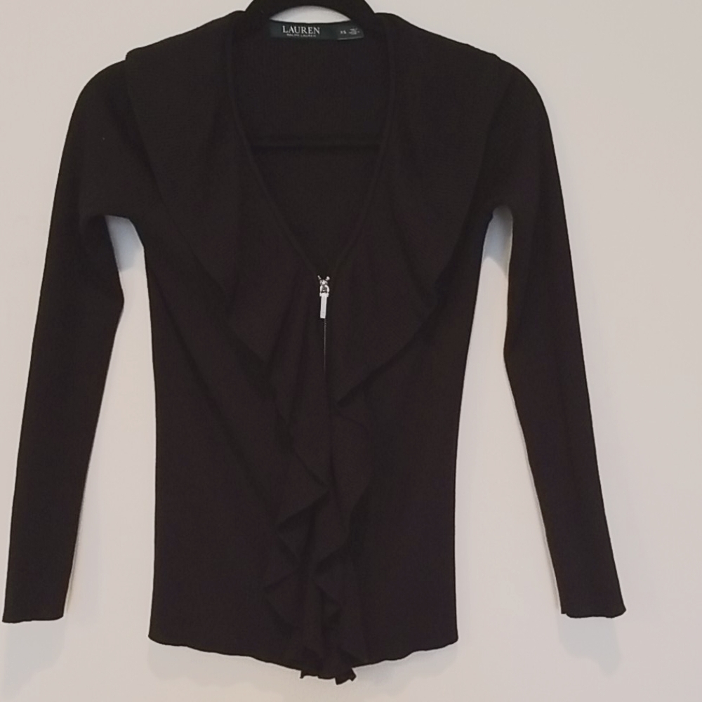 RALPH Lauren sweater black knit (xs)